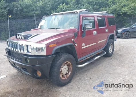 2004 Hummer H2 from USA, damaged, VIN 5GRGN23U34H120293
